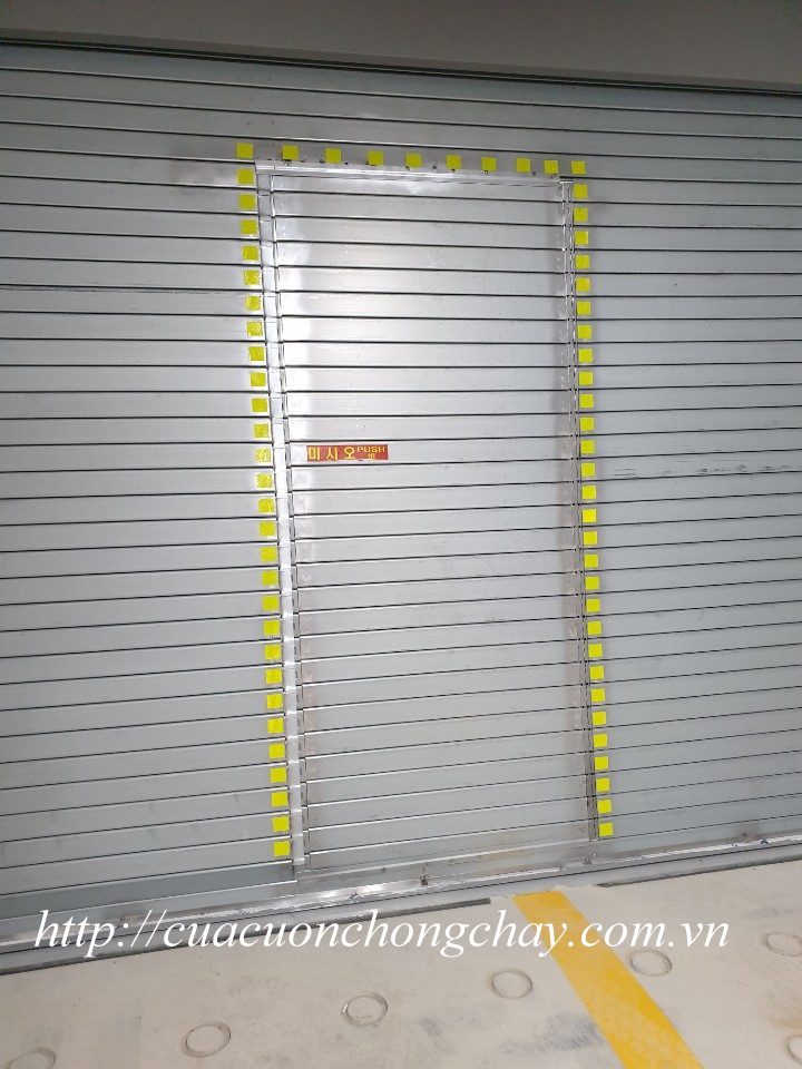 roller shutter door, Cửa cuốn chống cháy