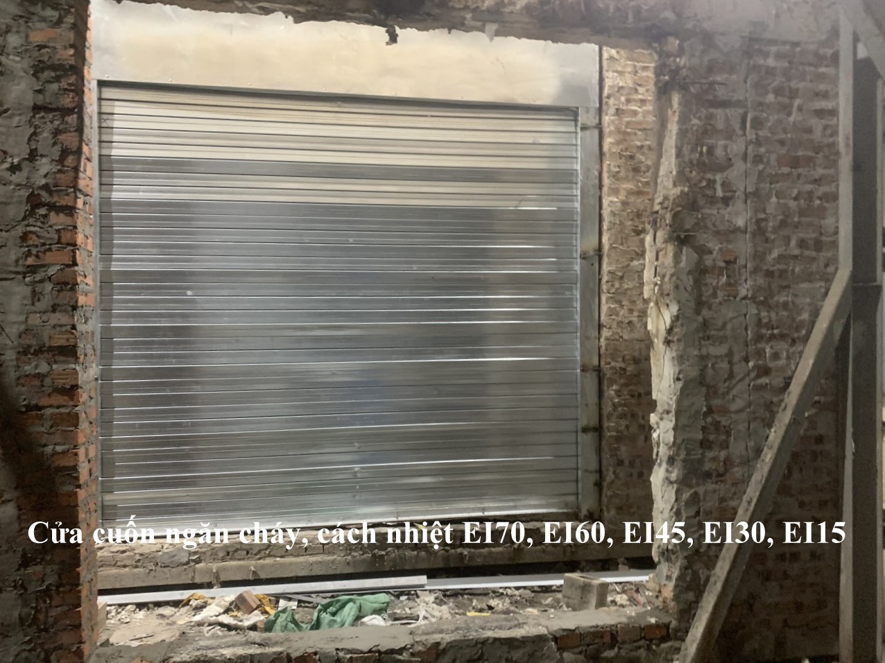cửa cuốn ngăn cháy EI70, EI90, Cửa cuốn ngăn cháy EI, cửa cuốn ngăn cháy EI60, EI70, Thiết bị cửa cuốn ngăn cháy EI
