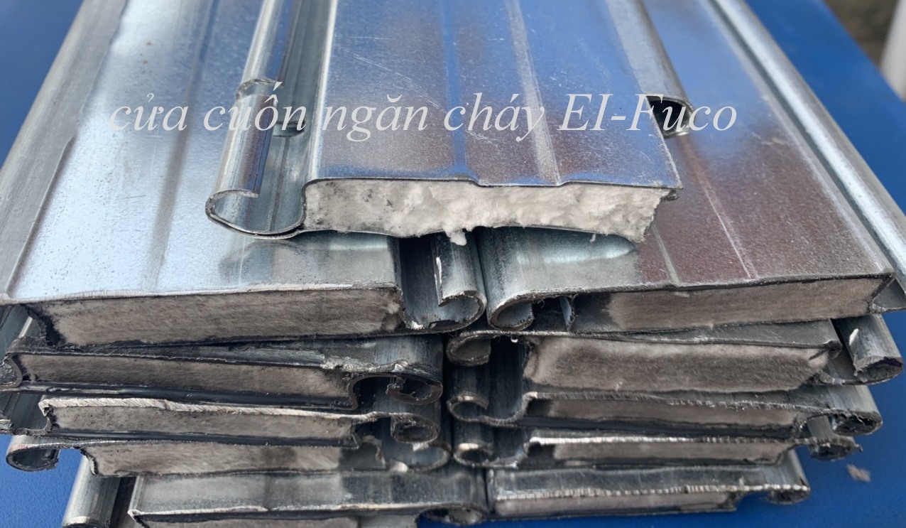 cửa cuốn ngăn cháy cách nhiệt EI60, EI70, Cửa cuốn ngăn cháy, chống cháy cách nhiệt EI