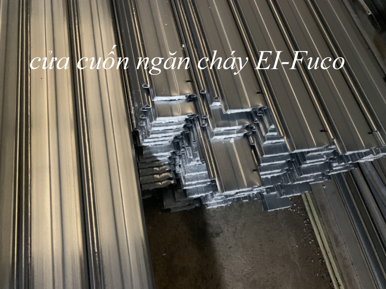 cửa cuốn ngăn cháy cách nhiệt EI60, EI70, Cửa cuốn ngăn cháy, chống cháy cách nhiệt EI