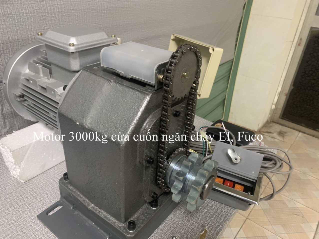 Motor Cửa Cuốn Chống Cháy
