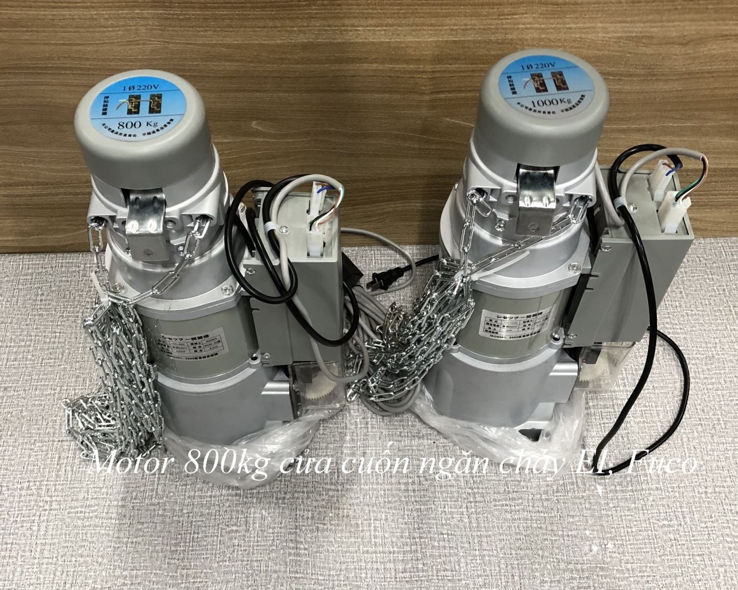 ĐẶC ĐIỂM MOTOR CỬA CUỐN CHỐNG CHÁY