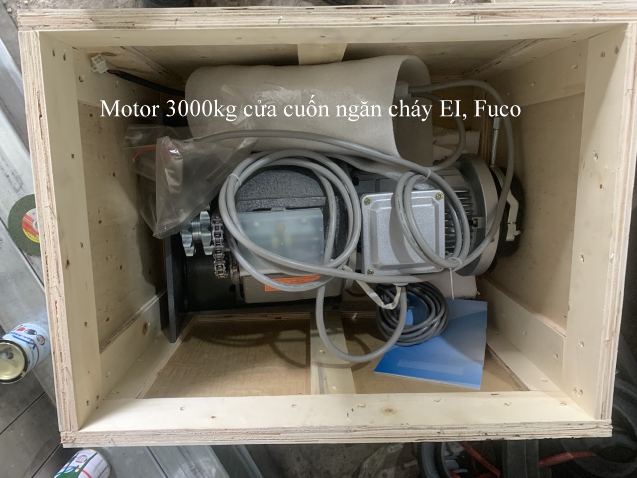 Motor Cửa Cuốn Chống Cháy