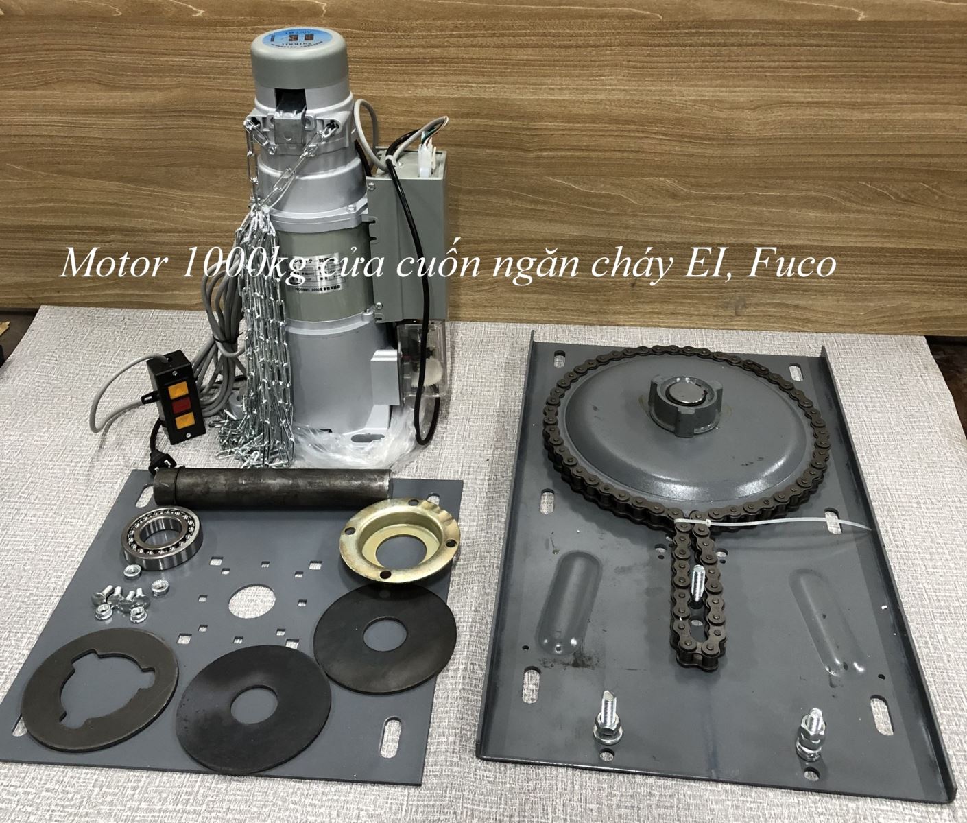 ĐẶC ĐIỂM MOTOR CỬA CUỐN CHỐNG CHÁY