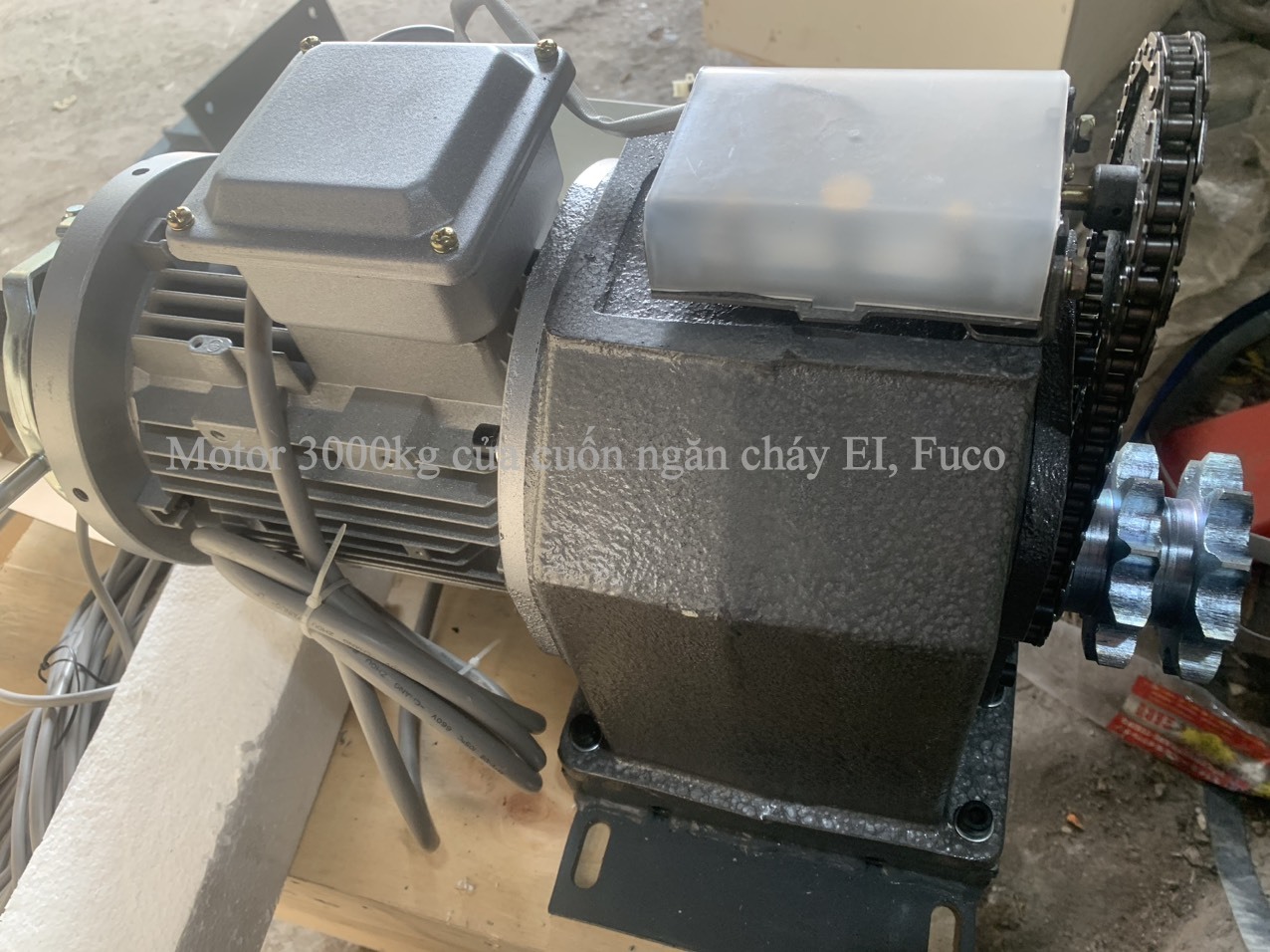 Motor Cửa Cuốn Chống Cháy