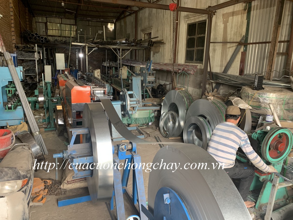 Cửa Cuốn Chống Cháy đã được kiểm định