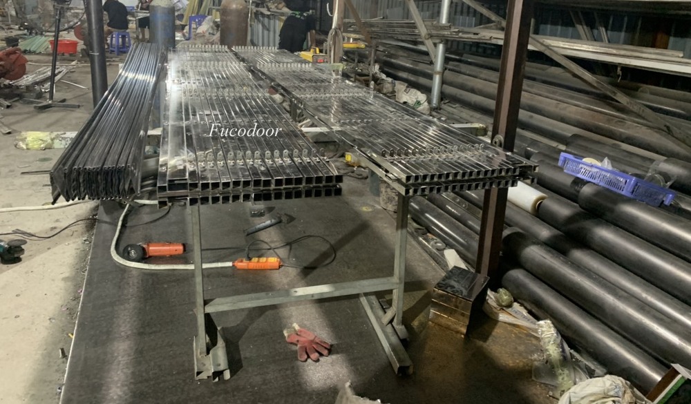 Cửa xếp Hà Nội, cửa xếp inox