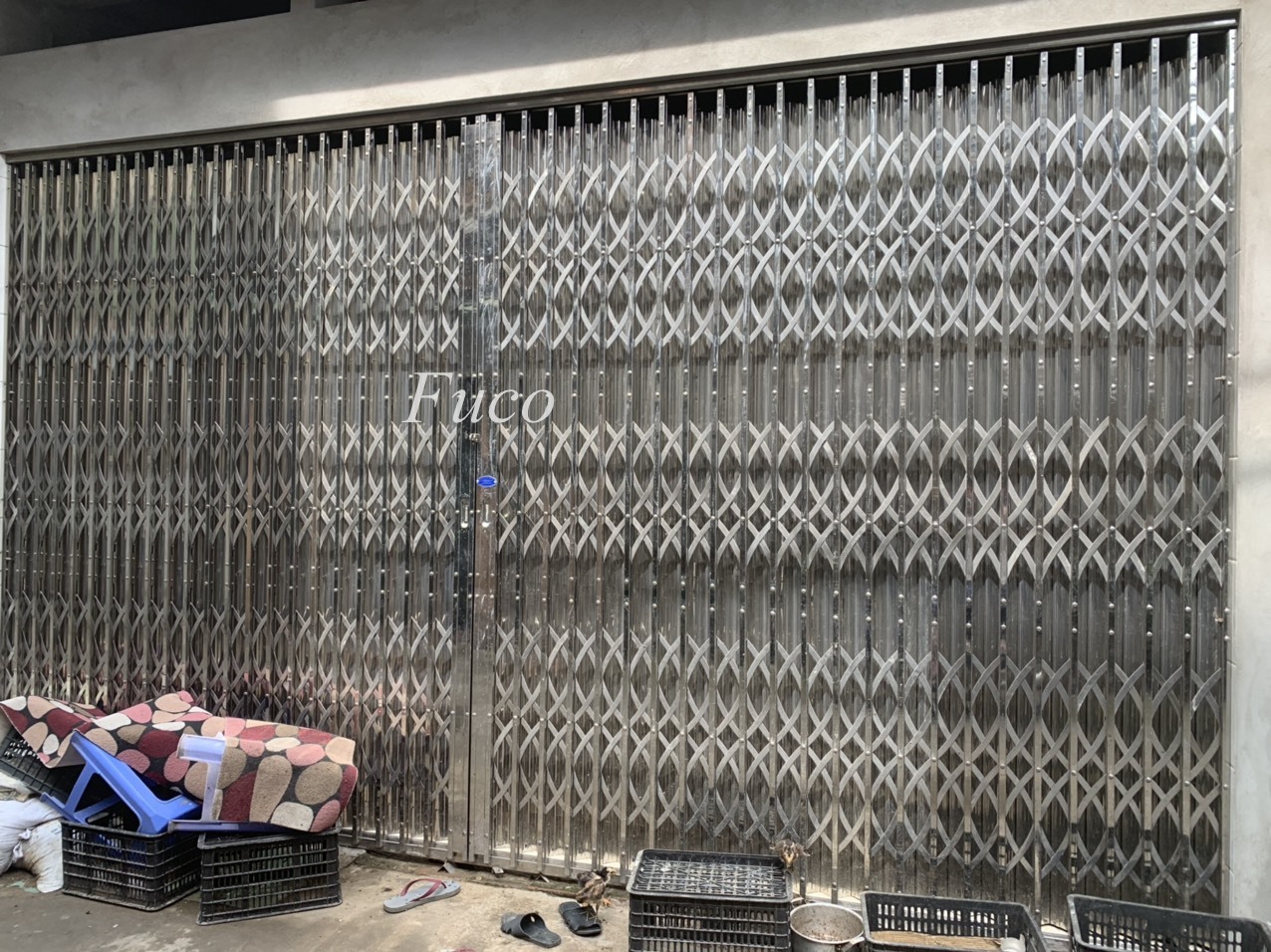 Báo giá cửa xếp INOX 304