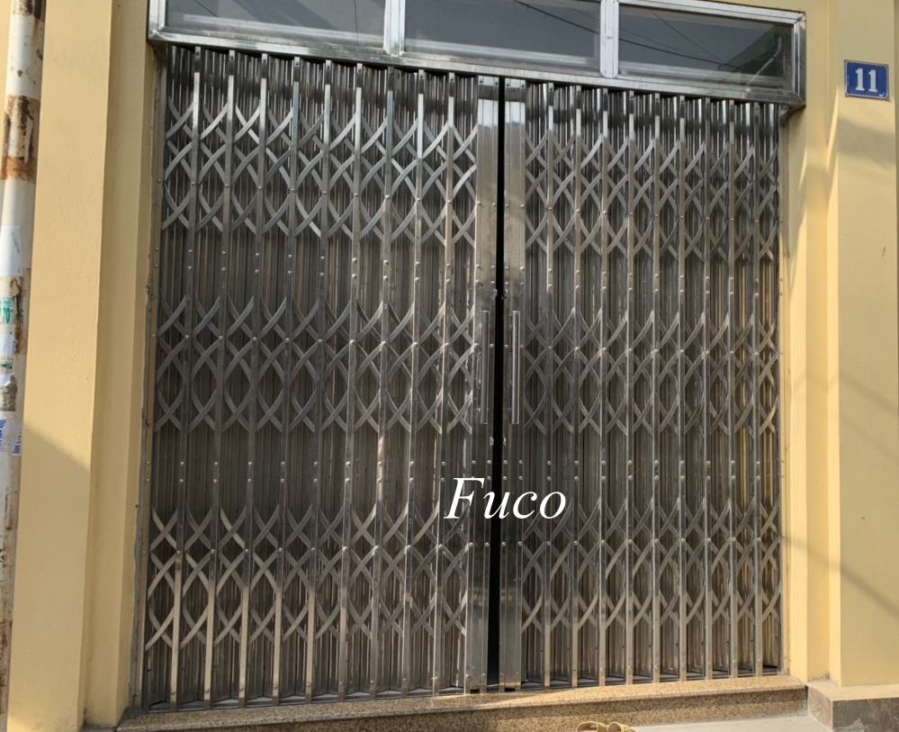 Sản xuất cửa xếp INOX Hà Nội