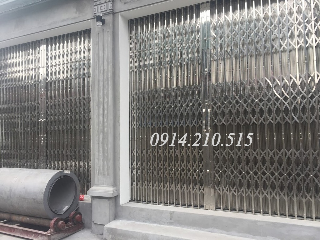 Cửa xếp INOX chống trộm