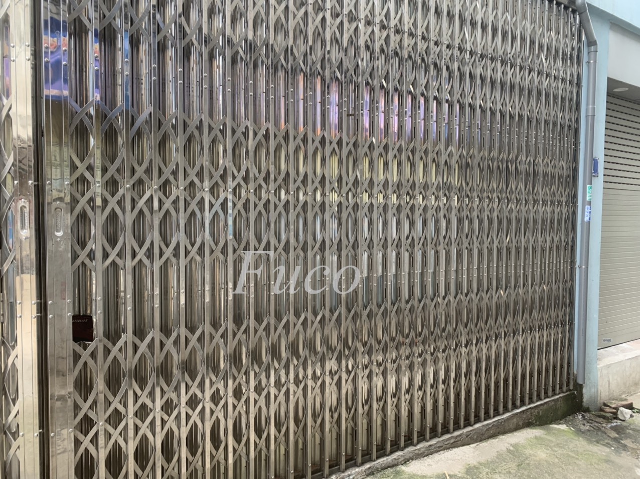 Sản xuất cửa xếp INOX Hà Nội